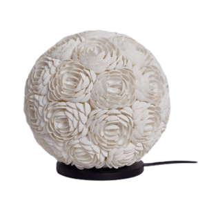 Lampe en coquillages - Boule