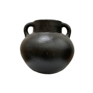 Vase en terre cuite - Cruche noire