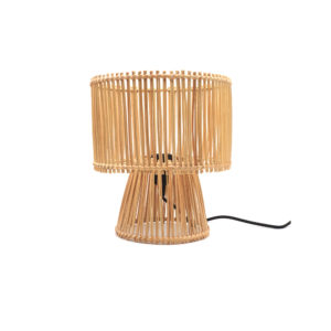 Lampe en rotin naturel