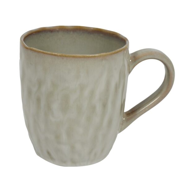 Tasse en céramique beige